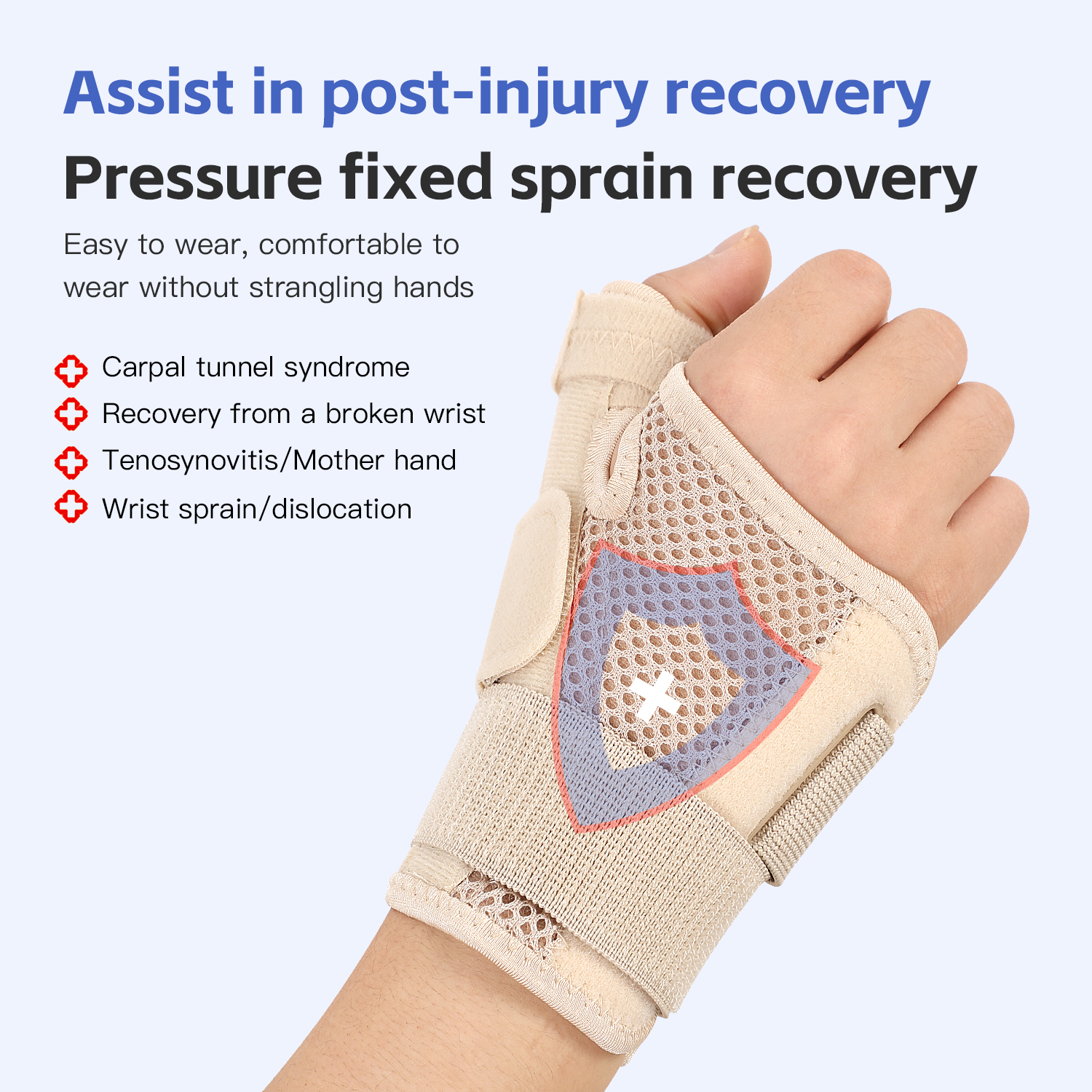 Wrist Wrap Support - 1Pc Professional Wrist Support Splint Arthritis