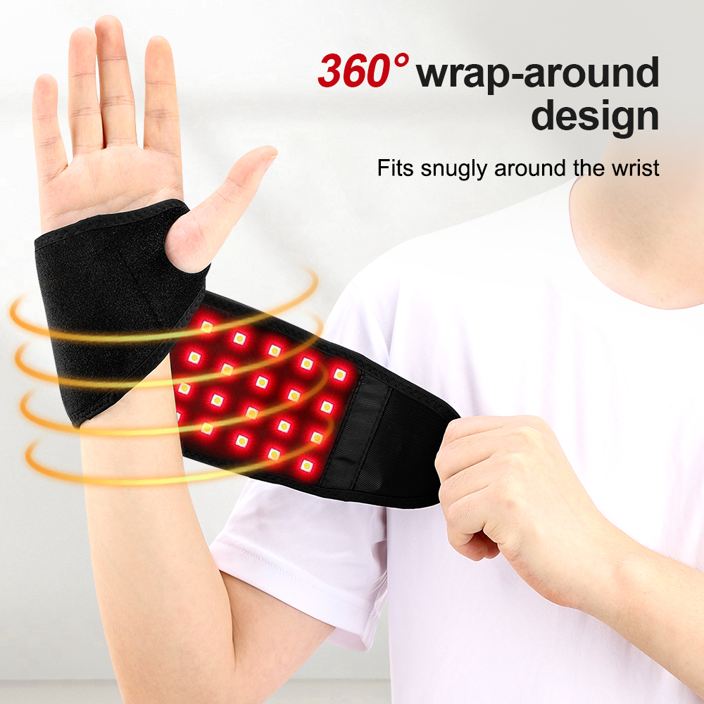 660nm 850nm LED Infrared Heati - đánh giá và giá Wrist Wrap Support