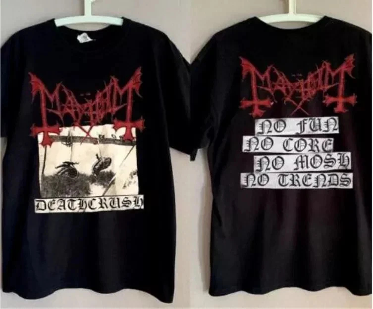 Mayhem Band T Shirt Black Cott - đánh giá và giá Crossfit Mayhem