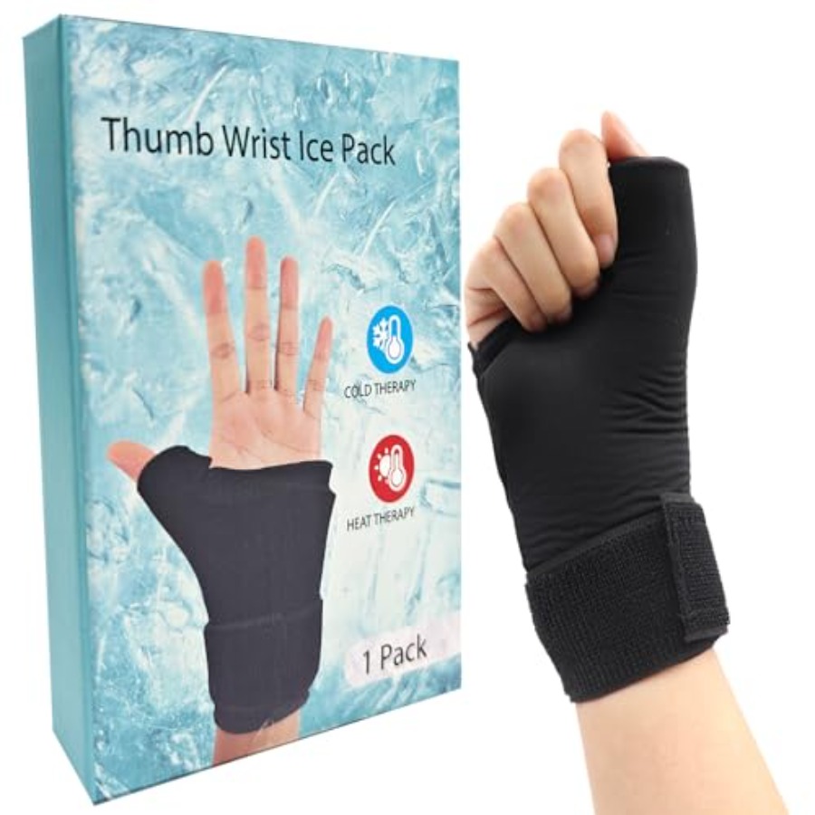 Wrist Ice Pack Wrap, Refreezab - đánh giá và giá Wrist Wrap Support