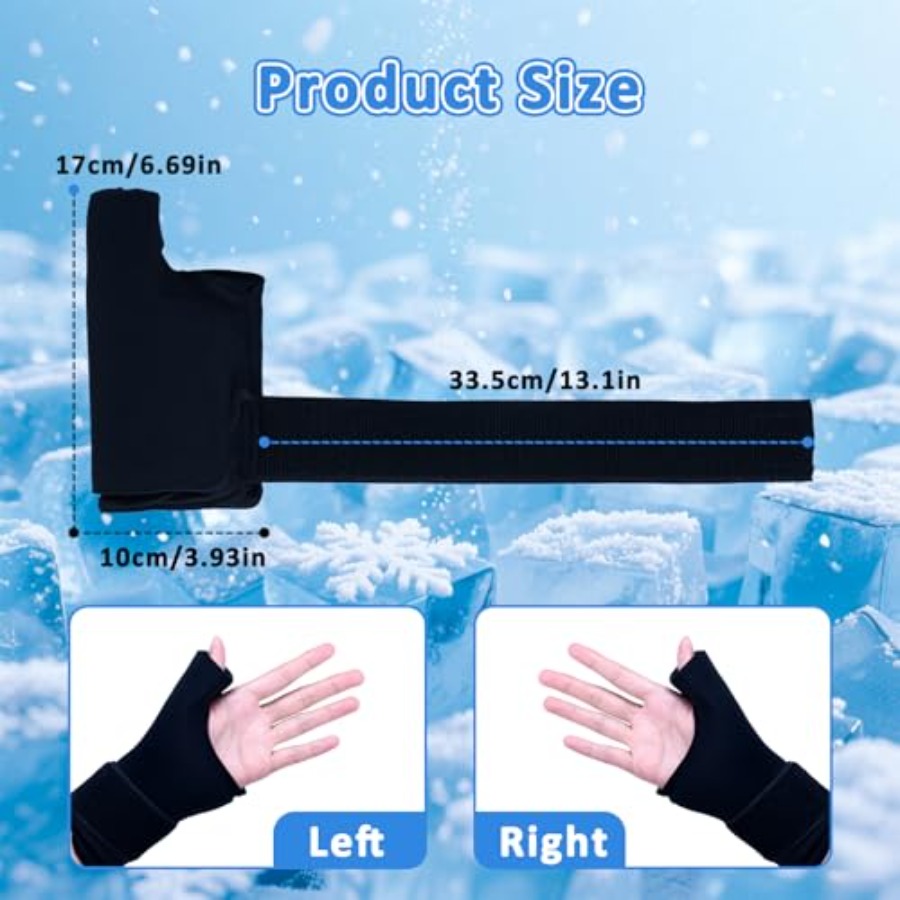 Wrist Ice Pack Wrap, Refreezab - đánh giá và giá Wrist Wrap Support