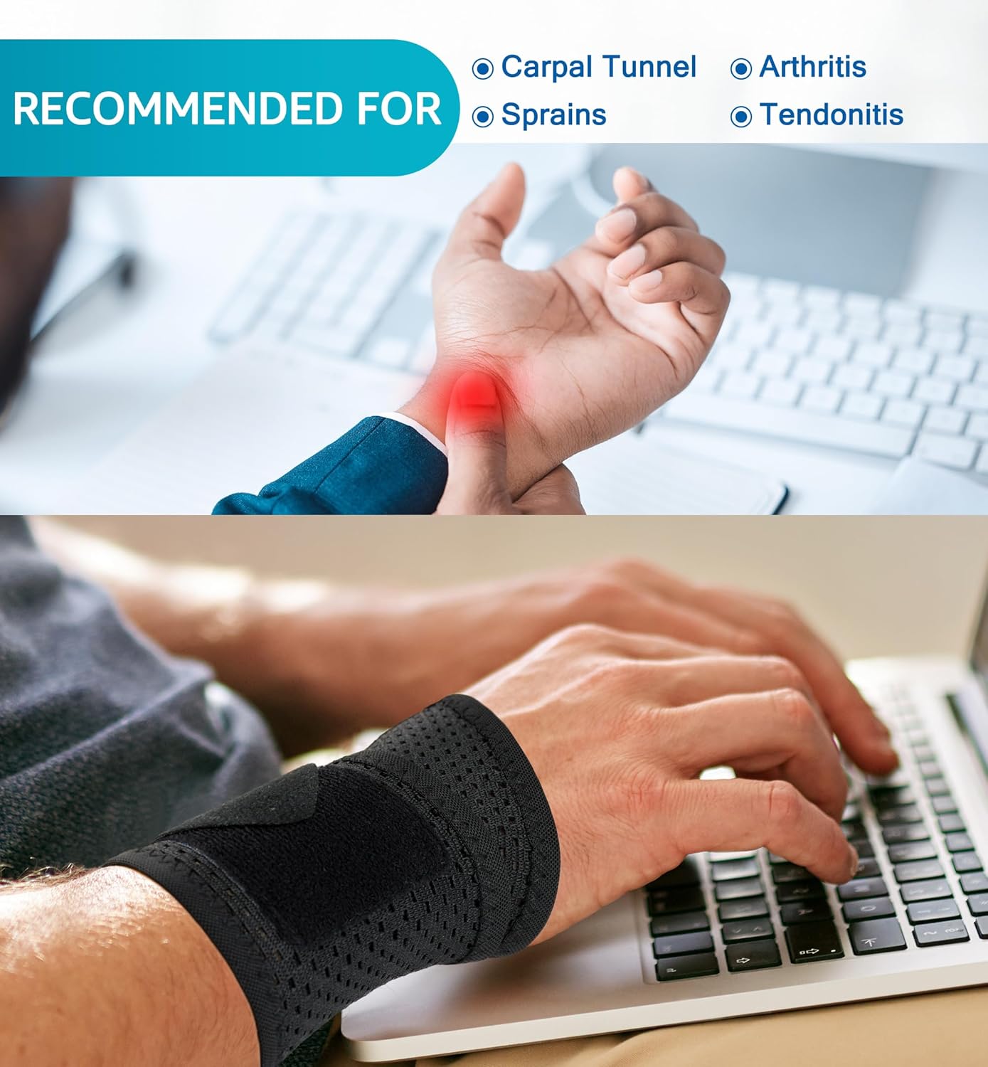 2-Pack Ultra-Thin Mesh Wrist W - đánh giá và giá Wrist Wrap Support