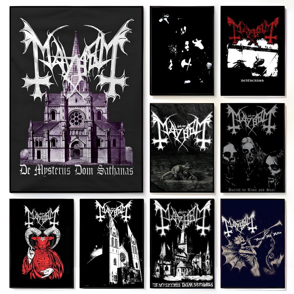 M-Mayhem Black Metal Band Art  - đánh giá và giá Crossfit Mayhem