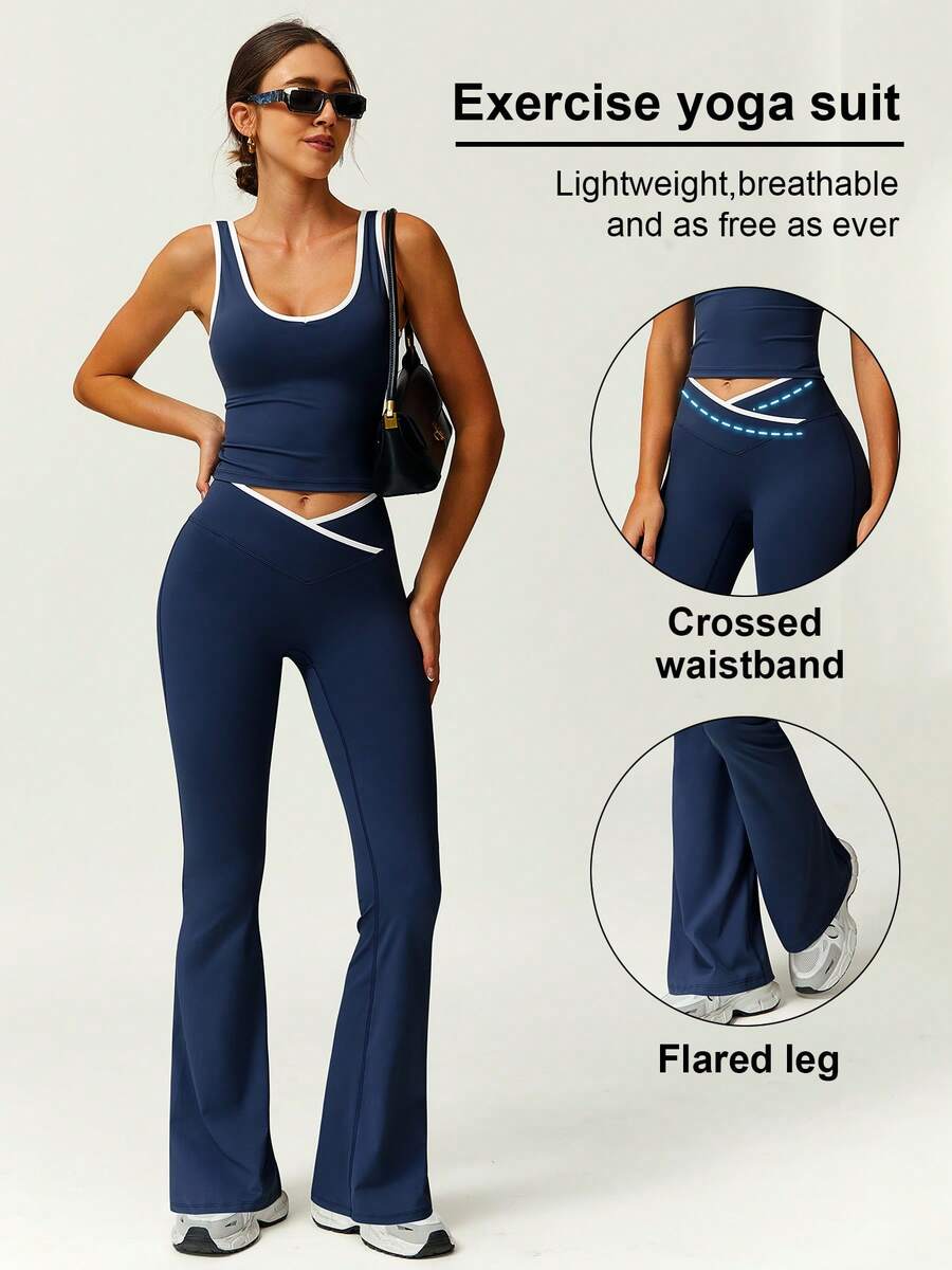 Women 2 Piece Yoga Set With Cr - đánh giá và giá Crossfit Yoga
