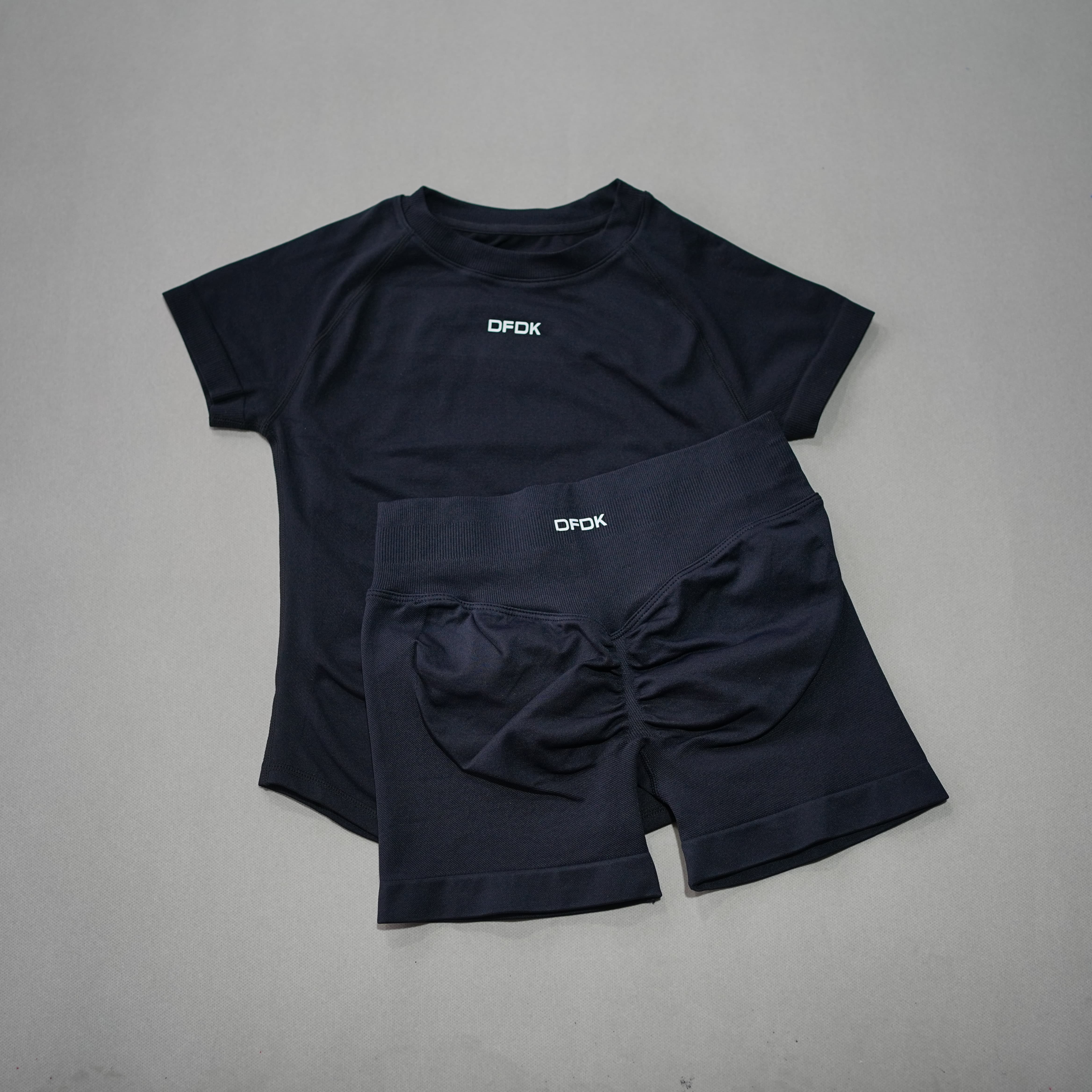 DFDK Women's Round Neck Short  - đánh giá và giá Crossfit Yoga