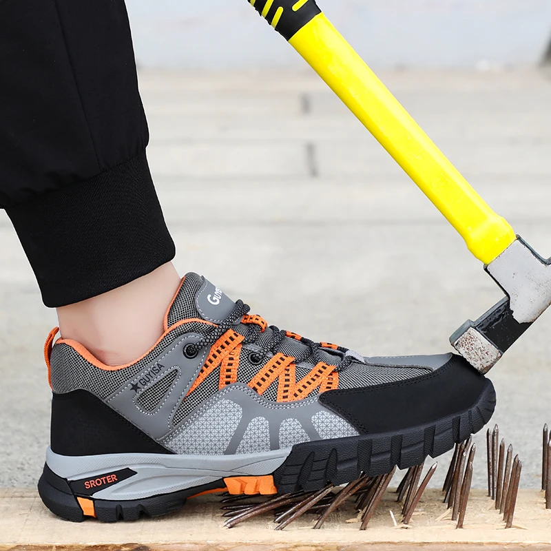 Men Steel Toe Safety Shoes Ind - đánh giá và giá Crossfit Male