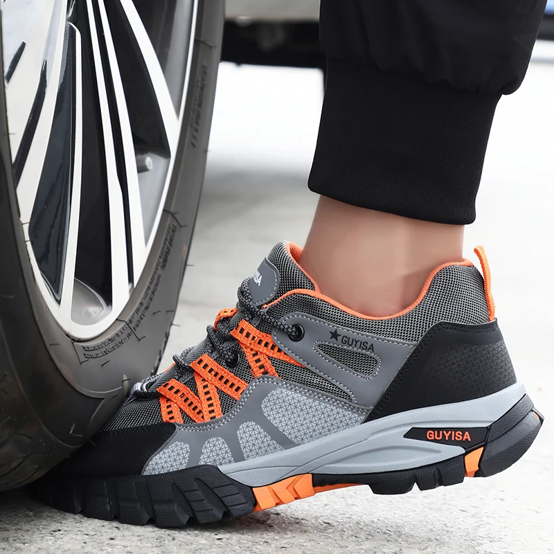 Men Steel Toe Safety Shoes Ind - đánh giá và giá Crossfit Male